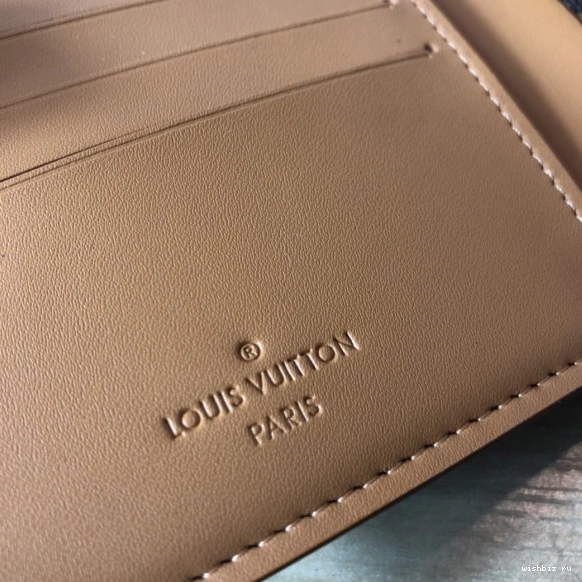 WIS LOUIS WALLET MULTIPLE VUITTON 0806